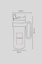 Termo Rantai grabado laser