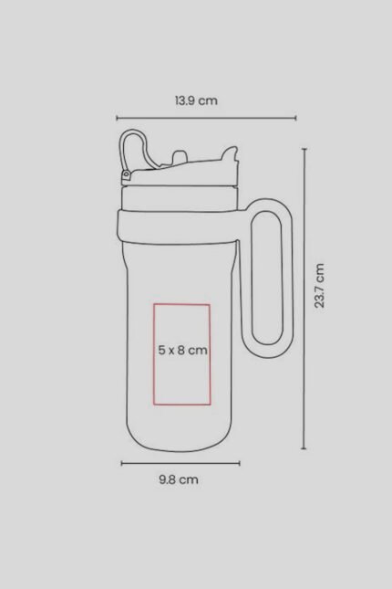 Termo Rantai grabado laser